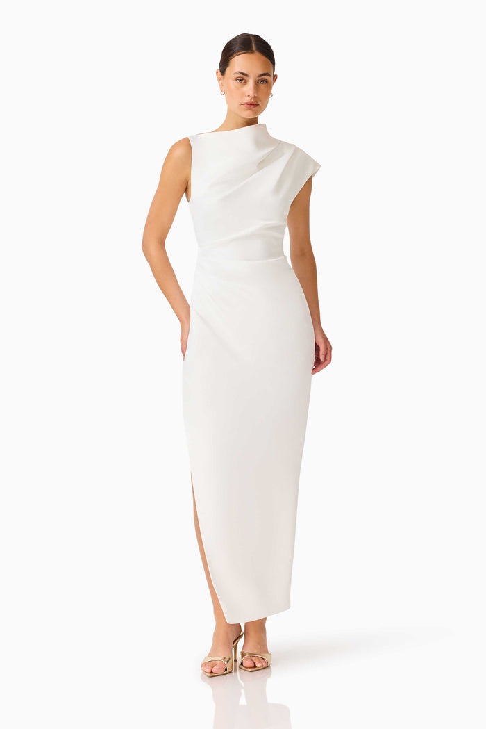 Coralie Maxi Gown in White