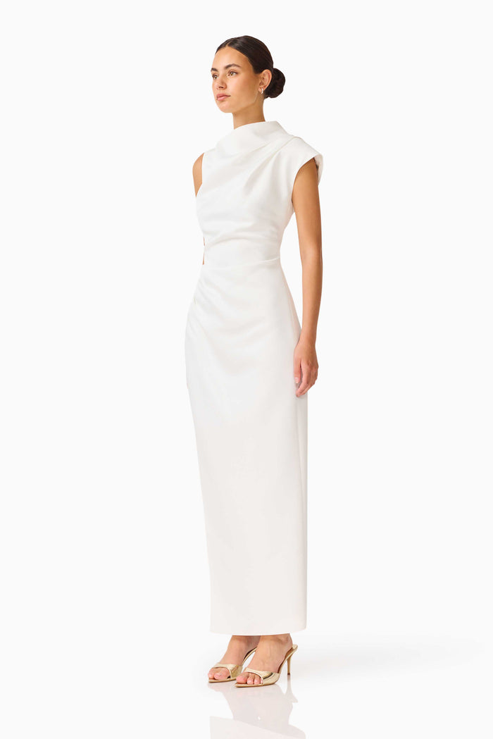 Coralie Maxi Gown in White