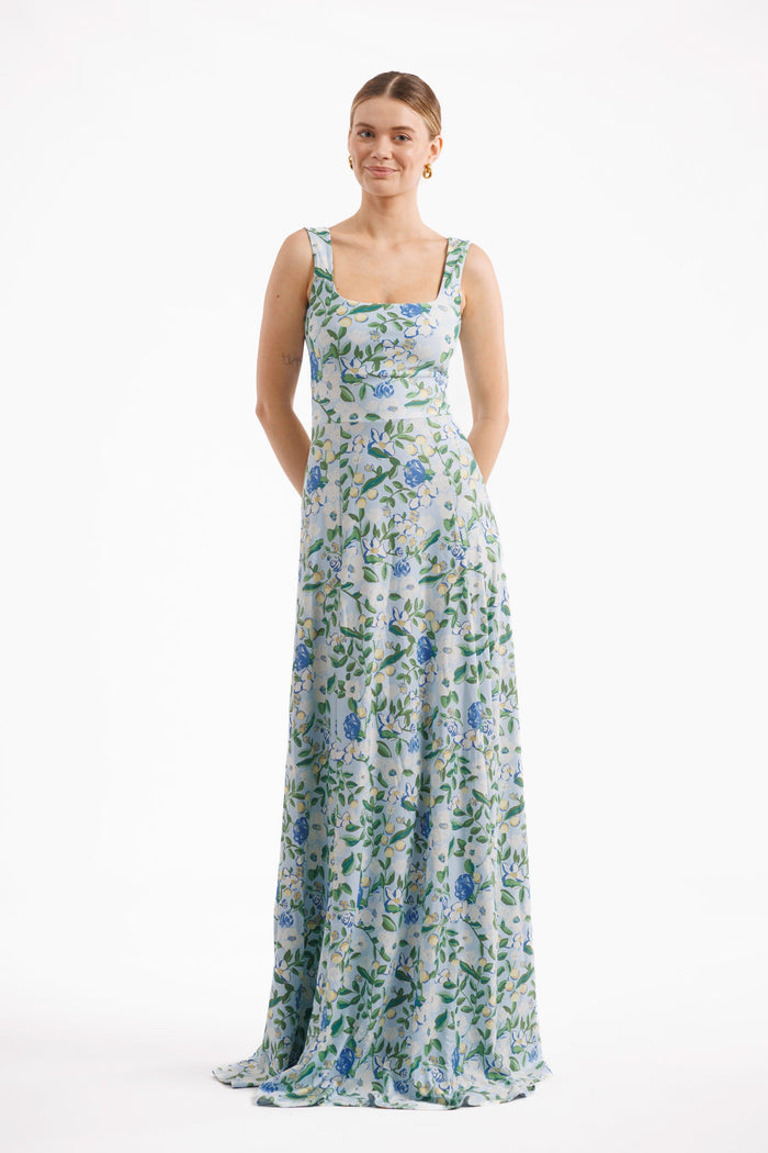 Cosette Dress in Craspedia Darling