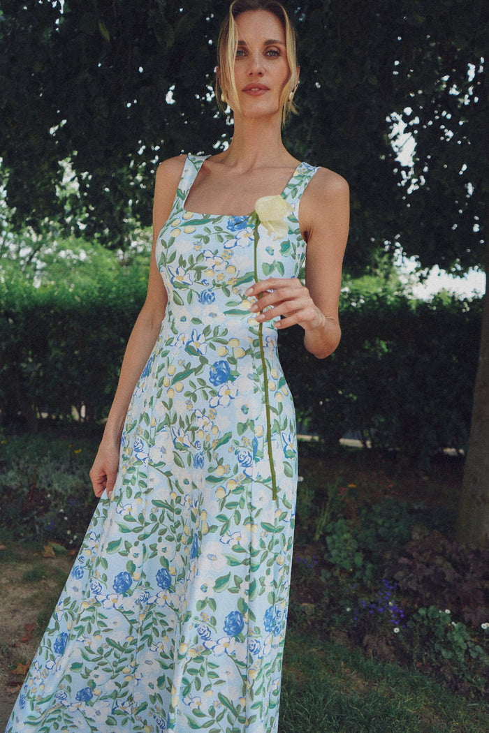 Cosette Dress in Craspedia Darling
