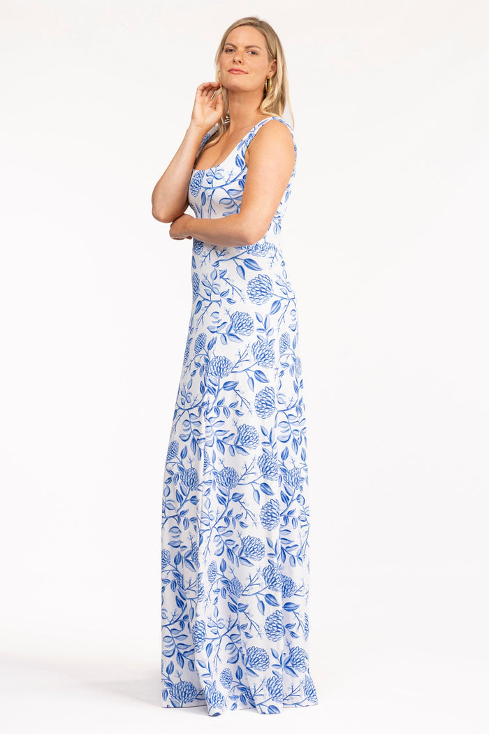 Cosette Dress in Dahlia Crush