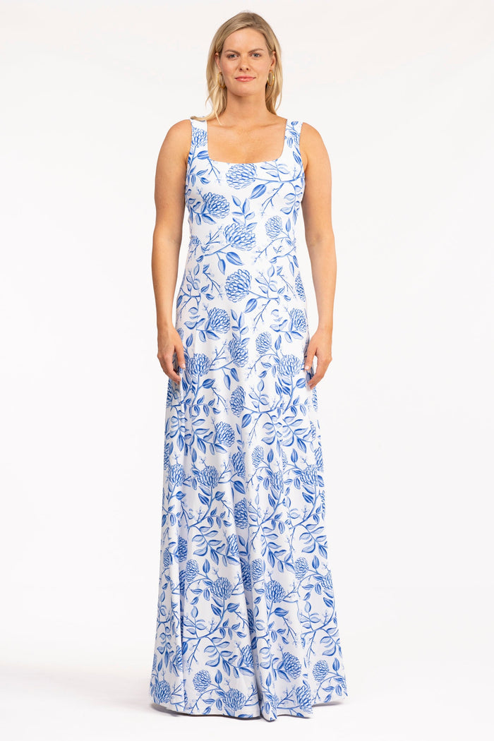 Cosette Dress in Dahlia Crush
