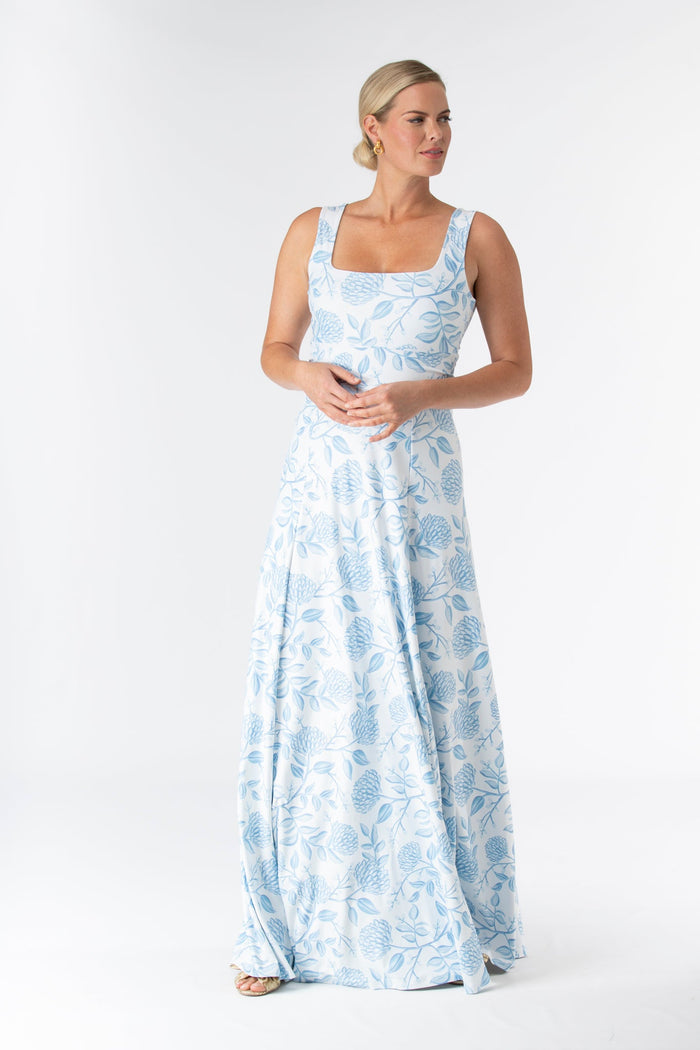 Cosette Dress in Dusty Bloom