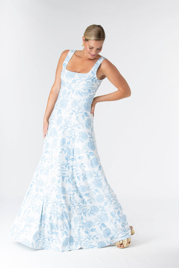 Cosette Dress in Dusty Bloom