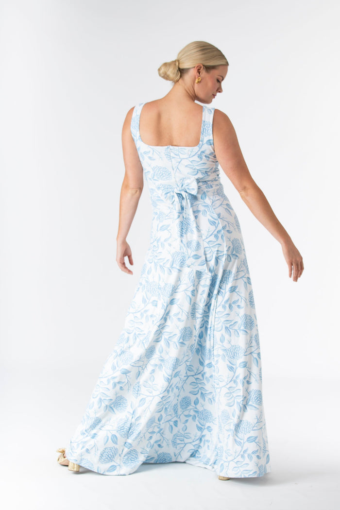 Cosette Dress in Dusty Bloom