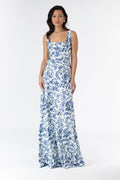 Cosette Dress in Evening Garden