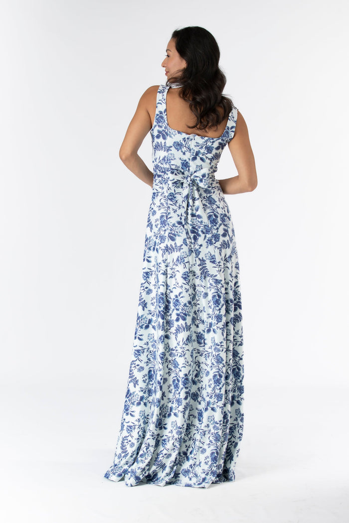 Cosette Dress in Evening Garden