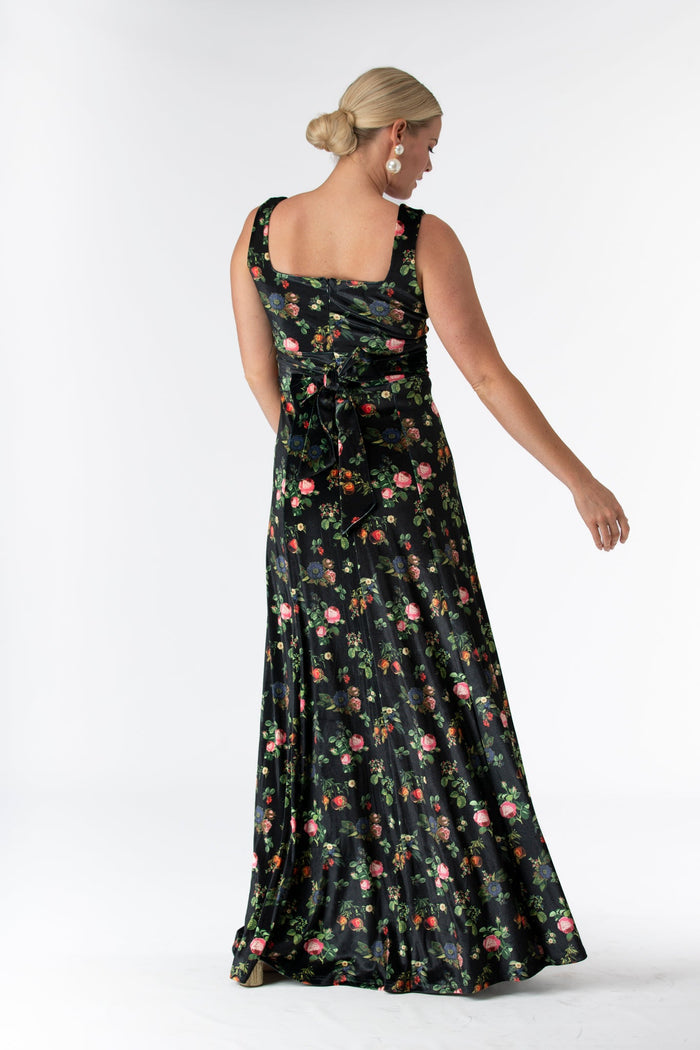 Cosette Dress in Forbidden Fruit