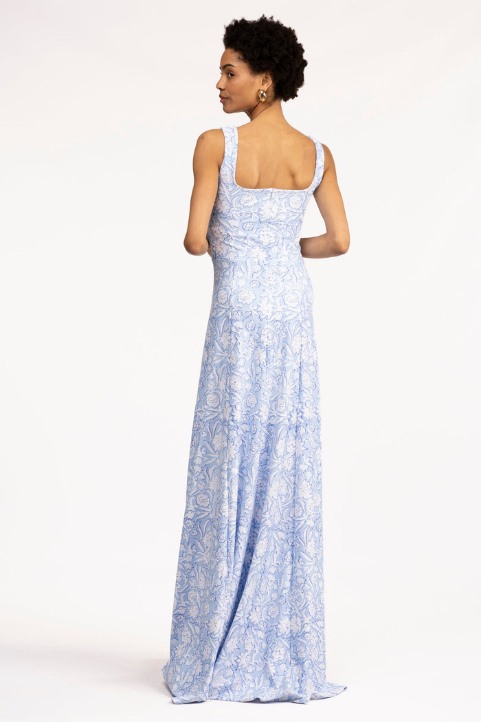 Cosette Dress in Ocean Mist