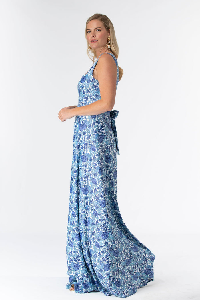 Cosette Dress in Porcelain Petals