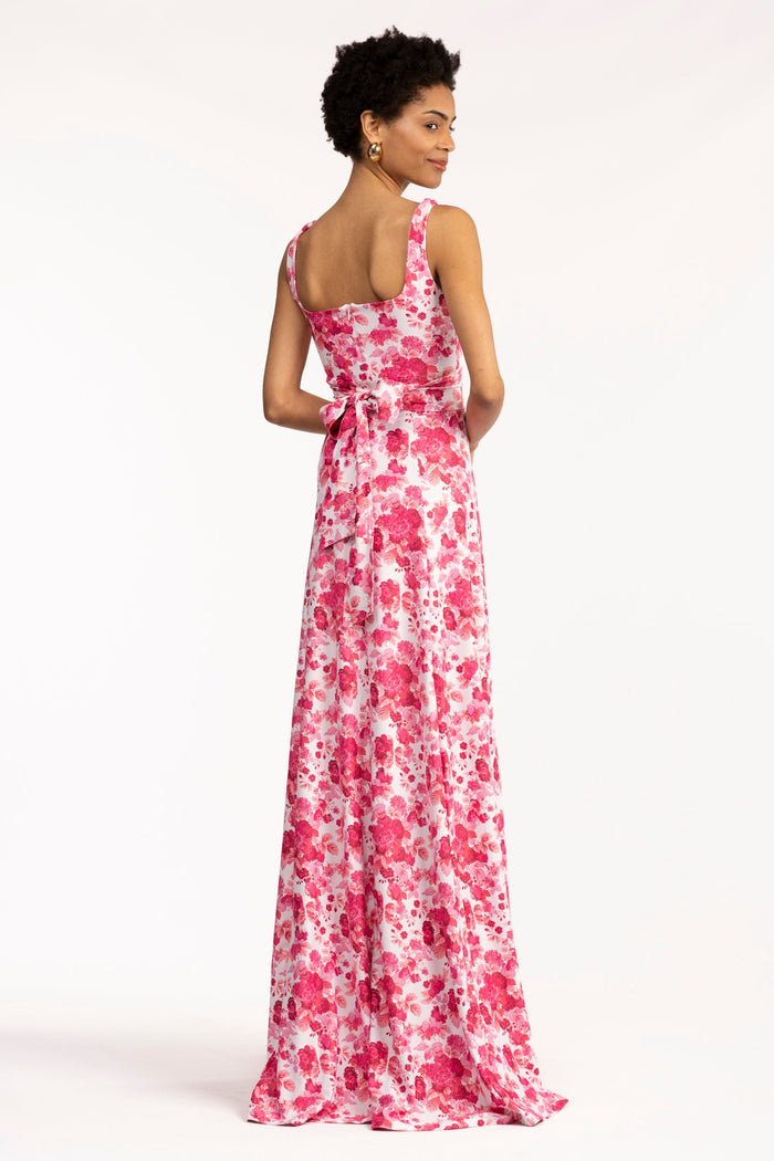 Cosette Dress in Raspberry Chateau
