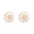 Crystal Madeline Stud Clear