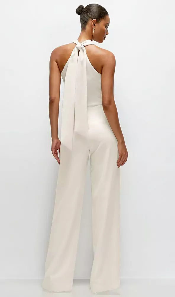 Dessy Collection Lore Ivory Jumpsuit 6907