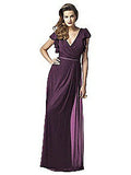 Dessy Shimmer Bridesmaid Dress 2874LS