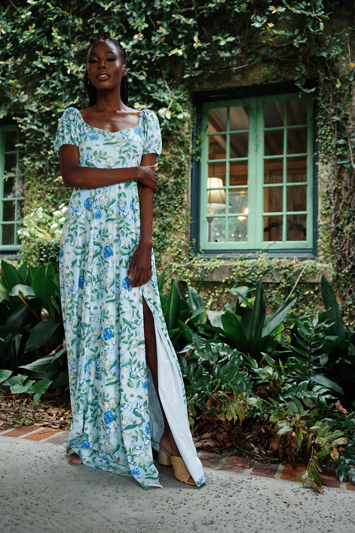 Elizabeth Dress in Craspedia Darling
