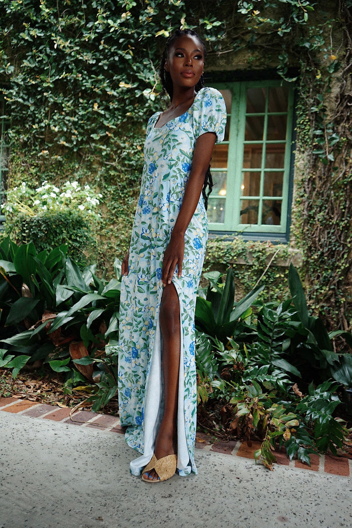 Elizabeth Dress in Craspedia Darling