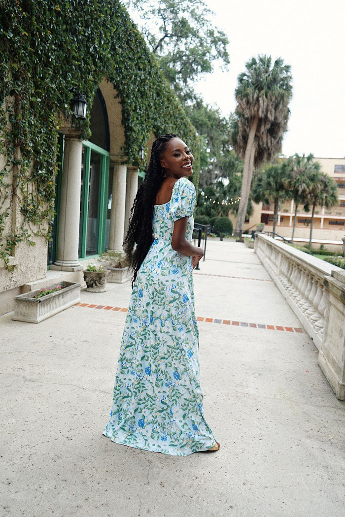 Elizabeth Dress in Craspedia Darling