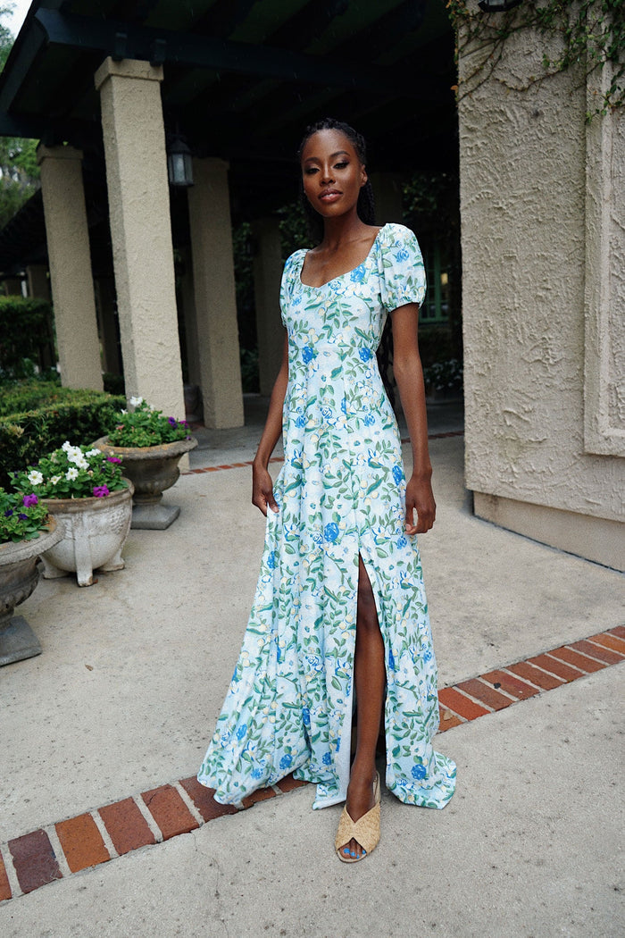 Elizabeth Dress in Craspedia Darling