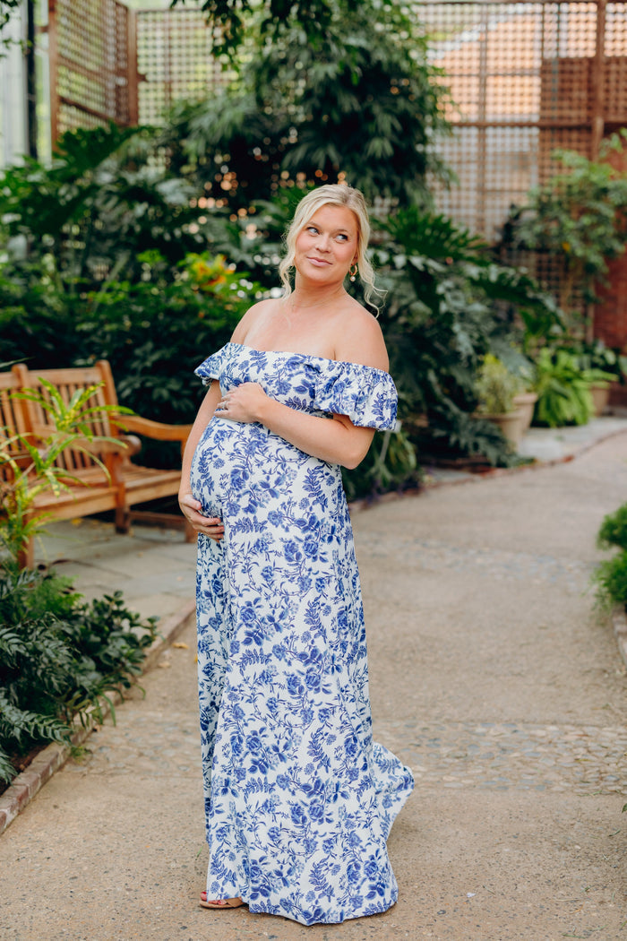 Elizabeth Dress in Evening Garden