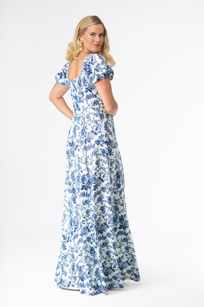 Elizabeth Dress in Evening Garden