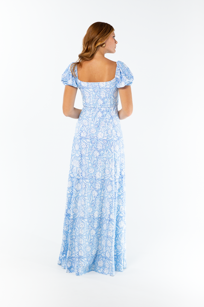 Elizabeth Dress in Ocean Mist