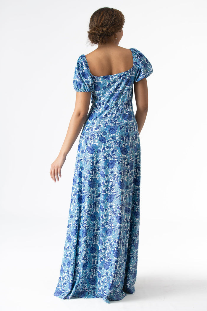 Elizabeth Dress in Porcelain Petals