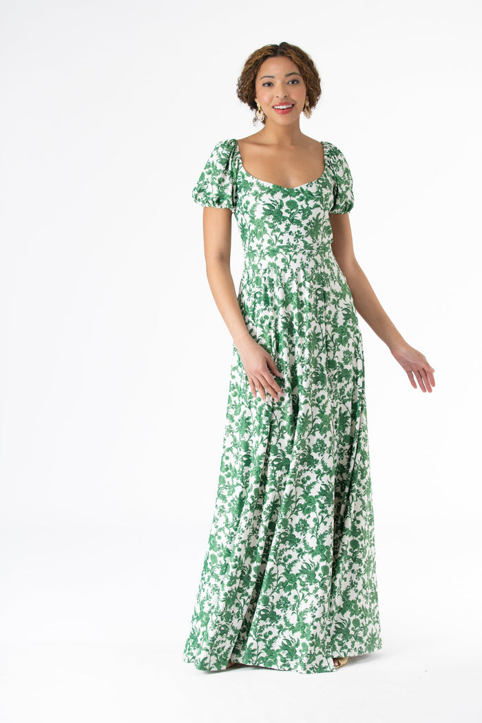 Elizabeth Dress in Rosemary Waltz