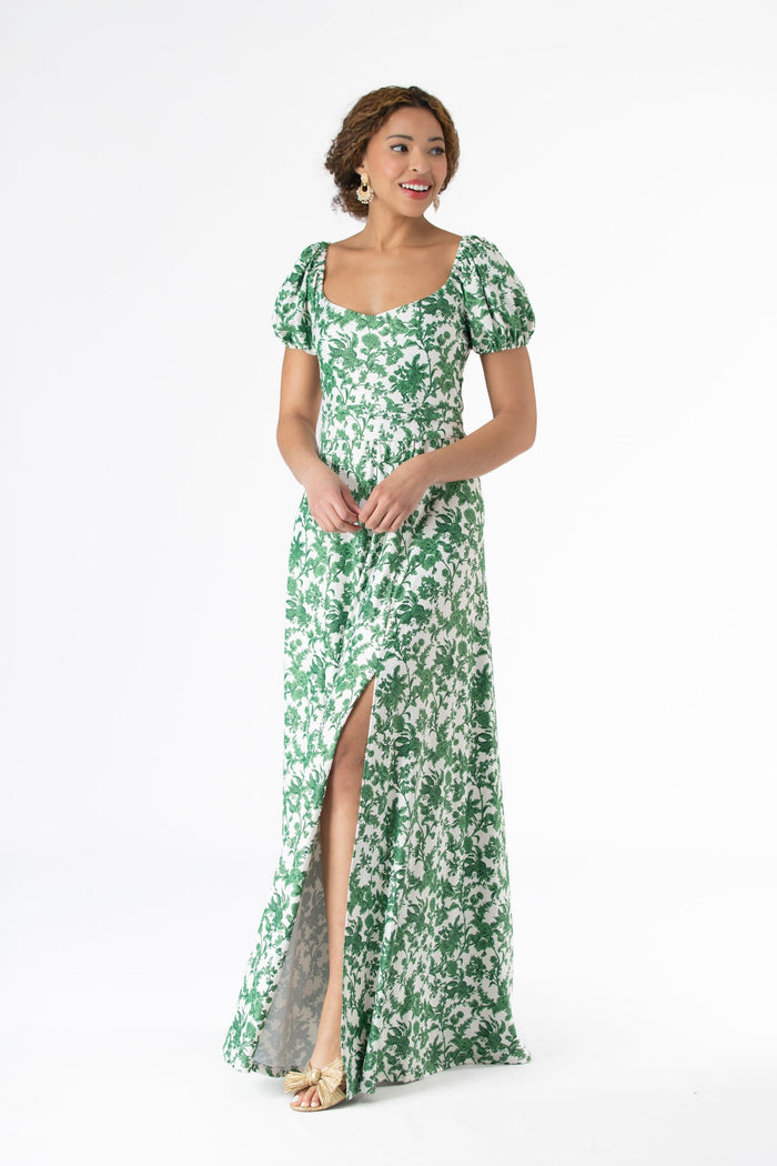 Elizabeth Dress in Rosemary Waltz