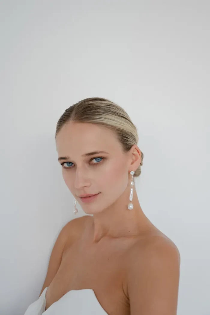 Esme Pearl Statement Earring