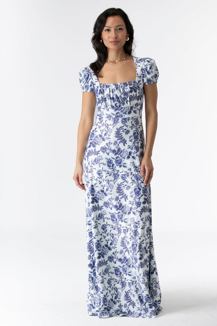 Estelle Dress in Evening Garden