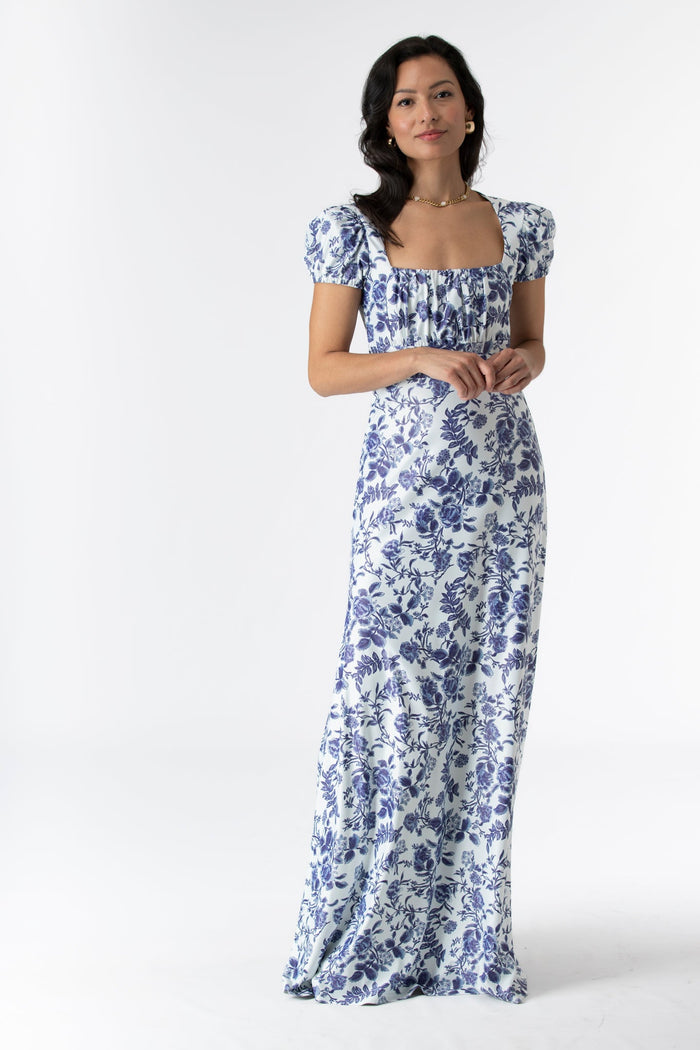Estelle Dress in Evening Garden