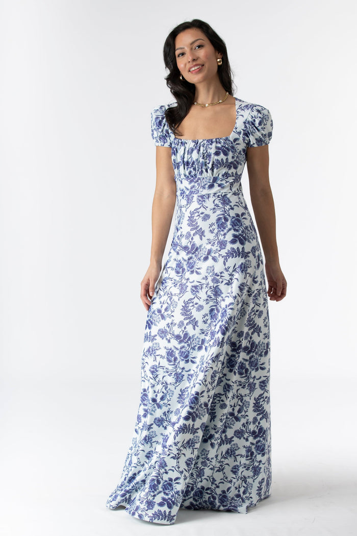 Estelle Dress in Evening Garden