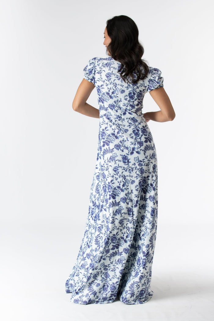 Estelle Dress in Evening Garden