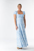 Estelle Dress in Ocean Mist