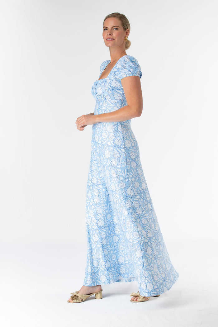 Estelle Dress in Ocean Mist