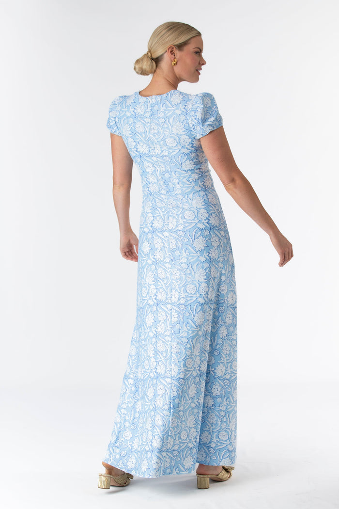 Estelle Dress in Ocean Mist