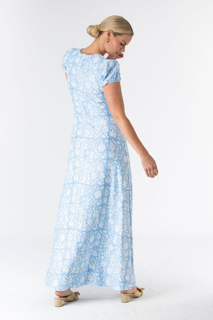 Estelle Dress in Ocean Mist