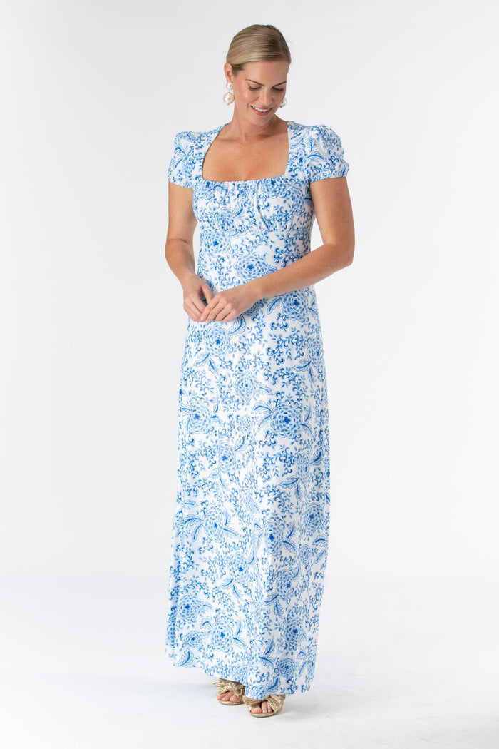 Estelle Dress in Zinnia Love