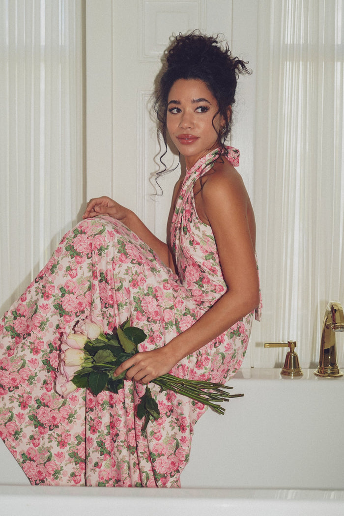 Fallon Dress in Betrothed Rose