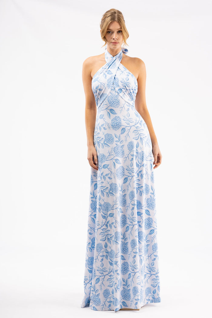 Fallon Dress in Dusty Bloom