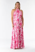 Fallon Dress in Raspberry Chateau