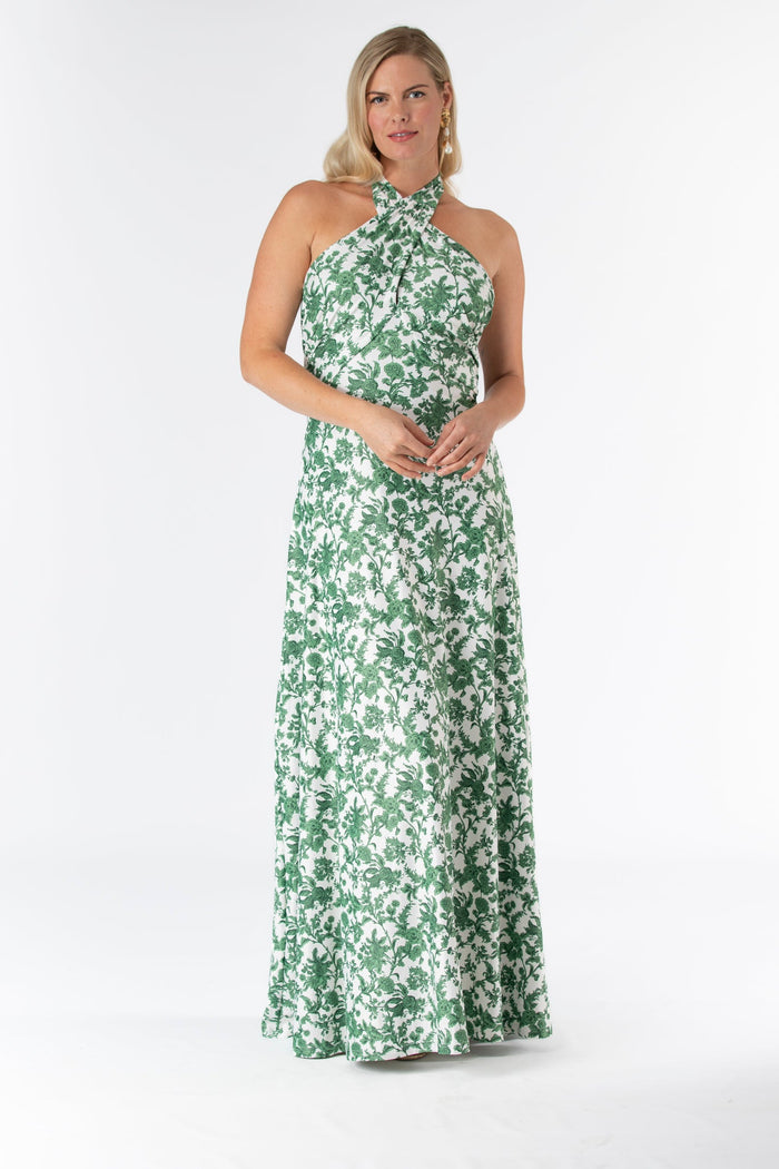 Fallon Dress in Rosemary Waltz
