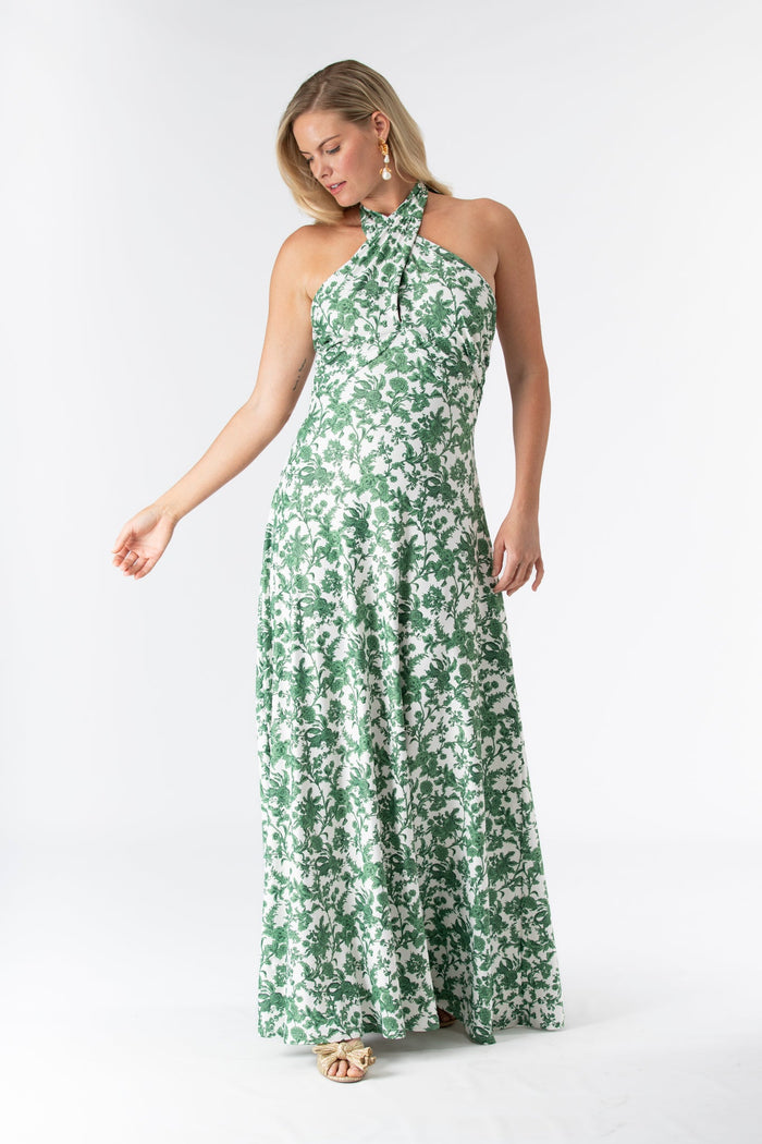 Fallon Dress in Rosemary Waltz