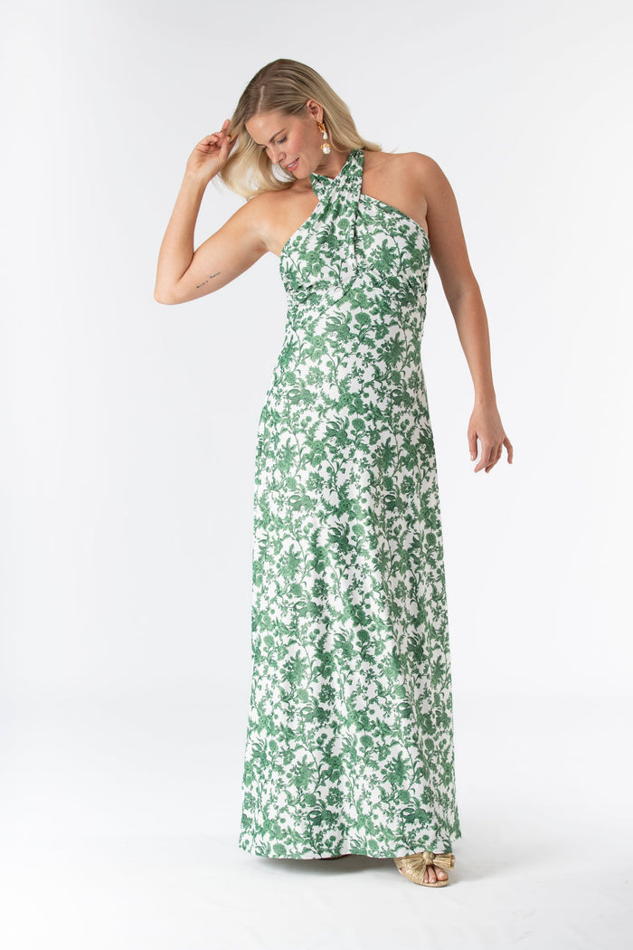 Fallon Dress in Rosemary Waltz