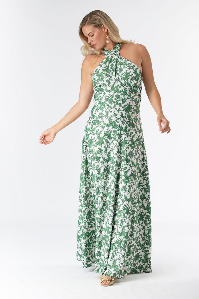 Fallon Dress in Rosemary Waltz