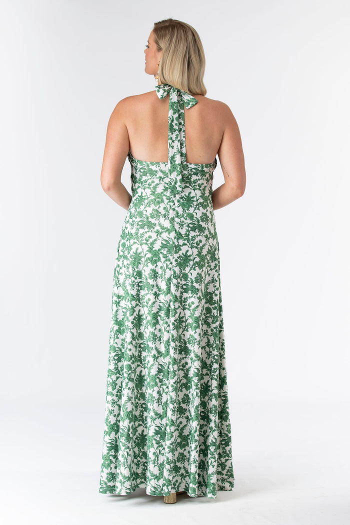 Fallon Dress in Rosemary Waltz
