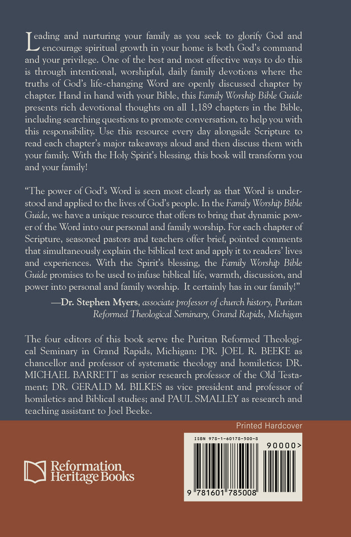 Family Worship Bible Guide