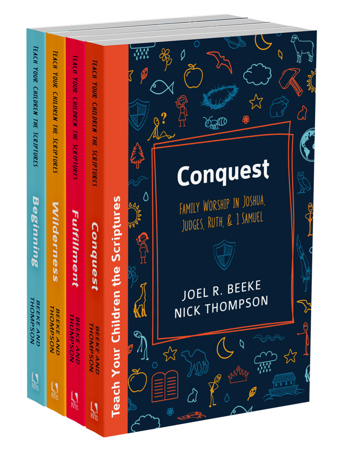 Family Worship Bundle: Beginning, Wilderness, Fulfillment, and Conquest