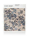 Gilt Indigo Brocade Swatches