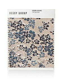 Gilt Indigo Brocade Swatches